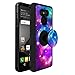 LG G6 Case, Starry Sky Customed Shock Absorption Scratch Resistant Soft TPU Bumper Case with Multifunction Pop Cell Phone Holder for LG G6
