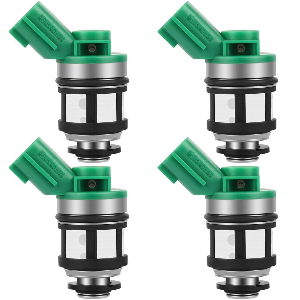 Photo 1 of 4Pcs Fuel Injectors ANGLEWIDE 842-18125 16600-1S700 Fuel Injectors Set fit for 1998-2004 for Nissan for Frontier,1996-1997 for Nissan for Pickup,2000-2004 for Nissan for Xterra, 1 Hole