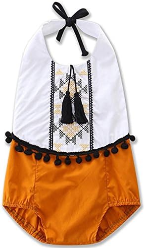Favorite baby Baby Clothing Boys Girls Bodysuit Sleeveless Backless Summer Baby Cute Newborn Vintage Outfit Set