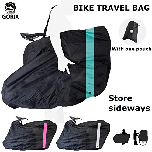 GORIX Bike Travel Bag Case Carry Transport Storage Luggage Road Mountain Bicycle (GX-Ca3) (White)