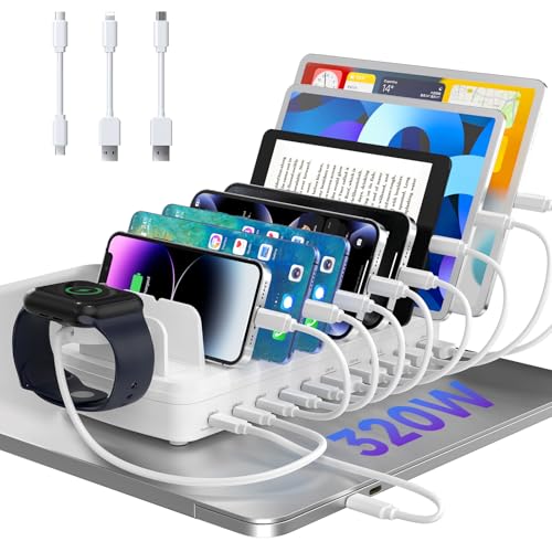 MERGROLY 10-Port Charging Station