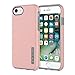 Incipio DualPro iPhone 8 & iPhone 7/6/6s Case with Shock-Absorbing Inner Core & Protective Outer Shell for iPhone 8 & iPhone 7/6/6s - Iridescent Rose Gold/Gray