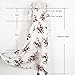 Women Boho Style Off Shoulder Beach Summer Long Dress (red, M)