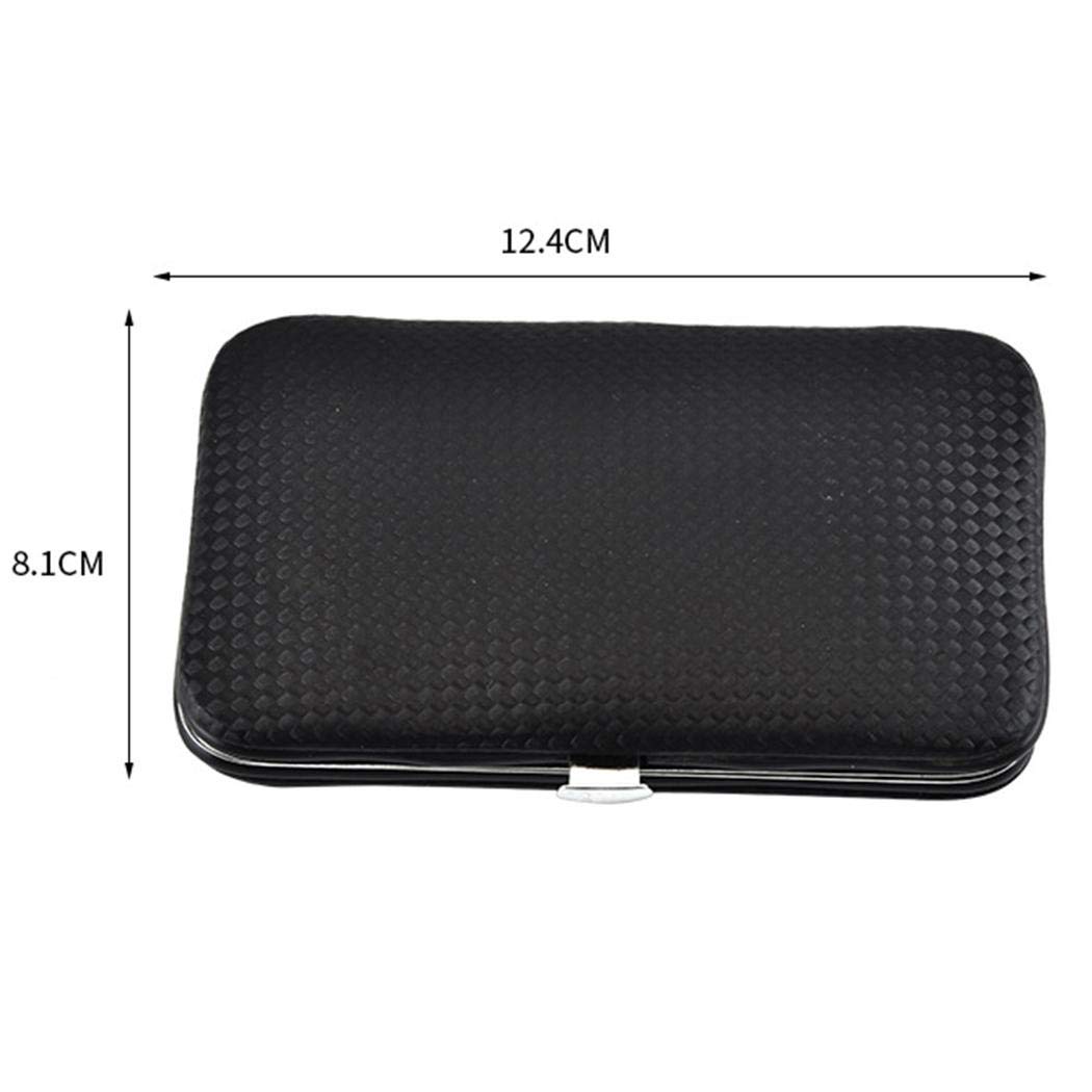 Mumiumius 15pcs Cortaúñas de Acero Inoxidable Herramientas de manicura útiles Juego de 15 Piezas Utensilios