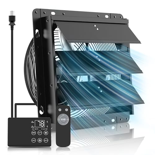 Windigaga 8-Inch Shutter Exhaust Fan