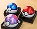 BKING-BOX Pokemon Go Master Ball 12000mAh Power Bank USB Dual Battery Poke Ball Travel Portable Charger with LED Light, Keychain and 2 in 1 Multiple USB Charging Cable for iOS and Android Devices