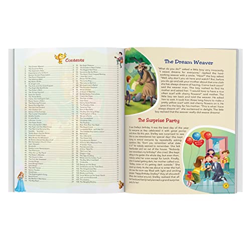 108 Bedtime Stories (Illustrated) - Story Book for Kids - Fairytales - 4 Years to 10 Years Old - English Short Stories for Children - Read Aloud to Infants, Toddlers 3