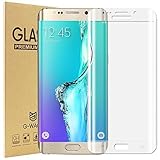 G-WACK Curved Full Coverage Tempered Glass Screen Protector for Samsung Galaxy S7edge (Clear)