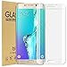 G-WACK Curved Full Coverage Tempered Glass Screen Protector for Samsung Galaxy S7edge (Clear)