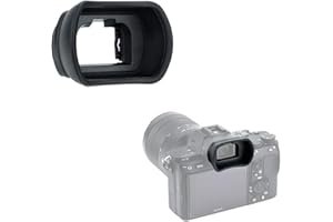 Kiwifotos Soft Long FDA-EP18 Viewfinder Eyecup Eyepiece for Sony A7 A7II A7III A7R A7RII A7RIII A7RIV A7S A7SII A9 Camera for Sony A7 III A7 II A7 A7R IV A7R III A7R II A7R A7S II A7S A9 Camera