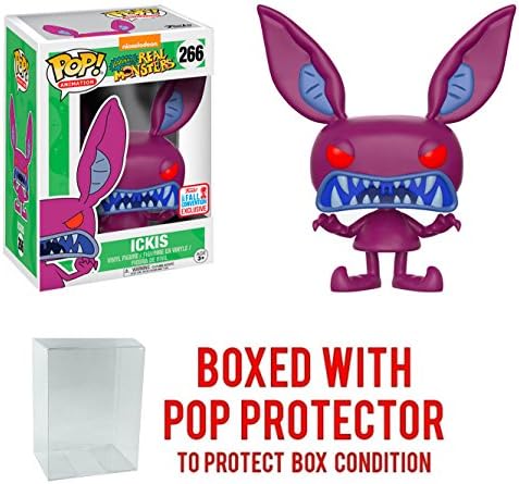 Scary Ickis - Real Monsters Funko Pop! Animation #266 (2017 Fall Convention Exclusive) + Pop Protector