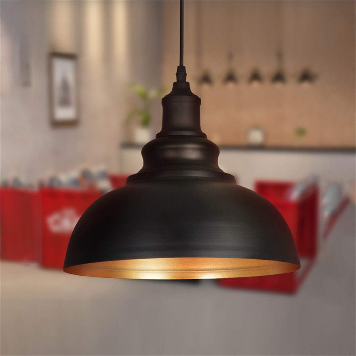 Lámpara LED Retro araña industrial creativo de hierro forjado lámpara