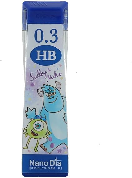 Amazon クラックス ナノダイア 0 3mm 替芯 Hb ディズニー モンスターズインク シャープペン芯 文房具 オフィス用品