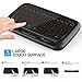 Ronxs Touchpad Mini Keyboard Mouse Remote Combos 2.4GHz Wireless Full Screen Extra Large Touch Zone for Google Android TV Box, HTPC, IPTV, PC, PS3, Xbox 360, Pad