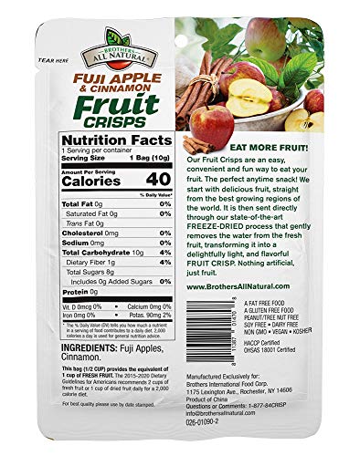 2 Brothers+ALL+Natural+Fruit+Crisps+Apple+Cinnamon