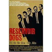 Quentin Tarantino's RESERVOIR DOGS movie poster HARVEY KEITEL TIM