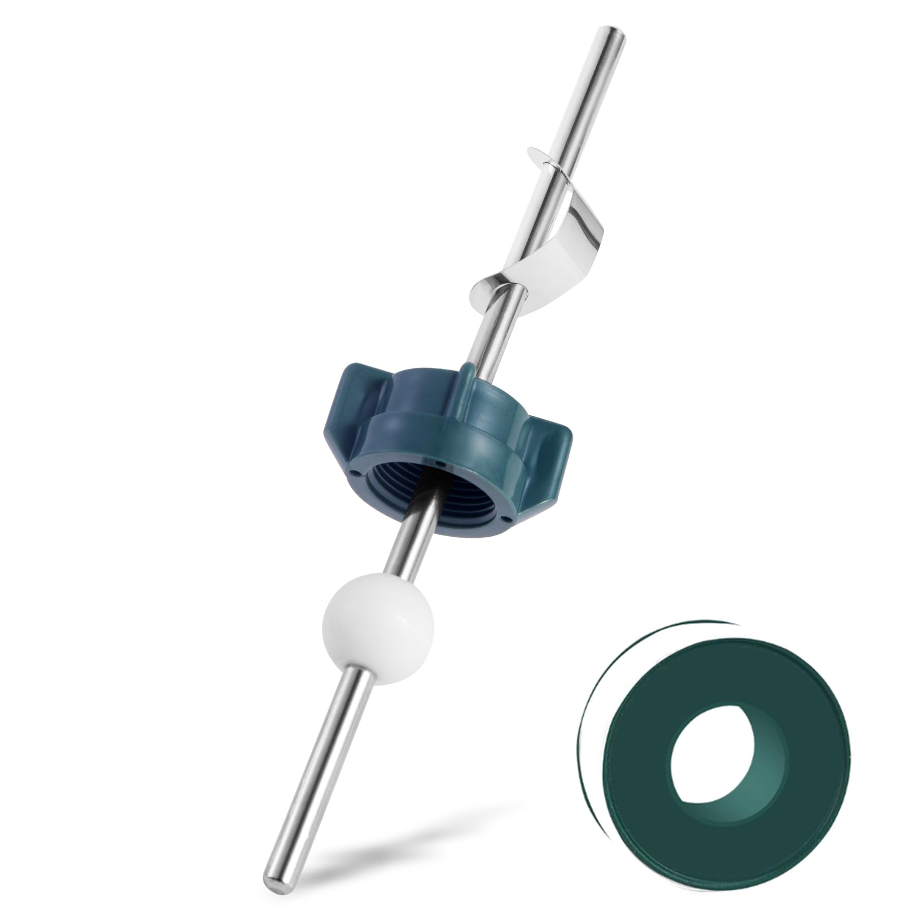 Photo 1 of FullMayPro Lavatory Pop Up Center Piece Assembly,Pop Up Drain Repair Kit,Fits Most Popular Brands?Replacement for PS2673,PS469 and PSB327,Replacement Bathroom Sink Pivot Rod,18MM Ball, Chrome?1PC?