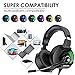 Gaming Headphones – ONIKUMA PS4 Gaming Headset with Mic, 7.1 Surround Sound& RGB LED Light, Noise Canceling Earpads, Soft Memory Earmuff for PS4, Xbox One, PC, Mac, Laptop, Nintendo Switchthumb 1
