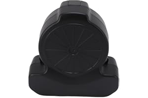 Jopwkuin Shock Proof Flip Drone Storage Box/Cover with Gourd Shape Design for Travelers and Hikers (Black)