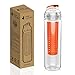 AVOIN colorlife 27oz. Sport Tritan Fruit Infuser Water Bottle(Many Color Option) - BPA Free