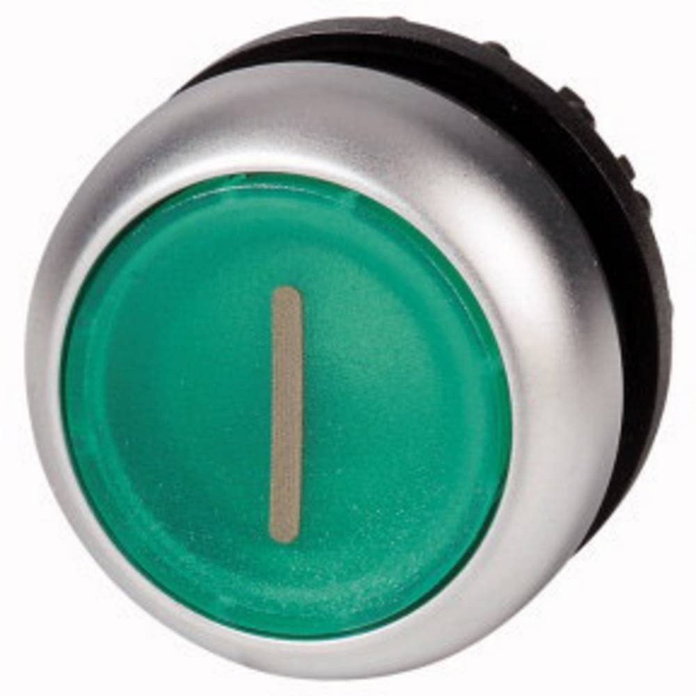 Eaton 216959 Light Push Button Flat, Green I, Latching
