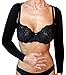 CzSalus Compression massaging arms sleeves, Lipedema, Lymphedema support - Black size S/M