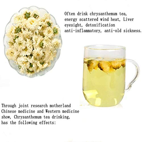 50g (0.11LB) China Chrysanthemen-Tee Chrysantheme Morifolium Ramat konservierte Blume duftender Tee Kräutertee Blumen… – Bild 4