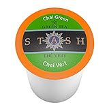 Stash Tea Chai Green Single-Cup Tea for Keurig K-Cup Brewers, 24 Count