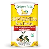 Organic Veda USDA Certified Organic Ashwagandha Root Powder, 1 lb