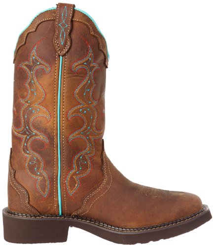 Justin Boots Women's Gypsy Collection 12" Soft Toe ,Tan Jaguar,7 B US