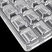 DIY Chocolate Molds Clear Hard Plastic Polycarbonate PC Mould Rectangle Shaped