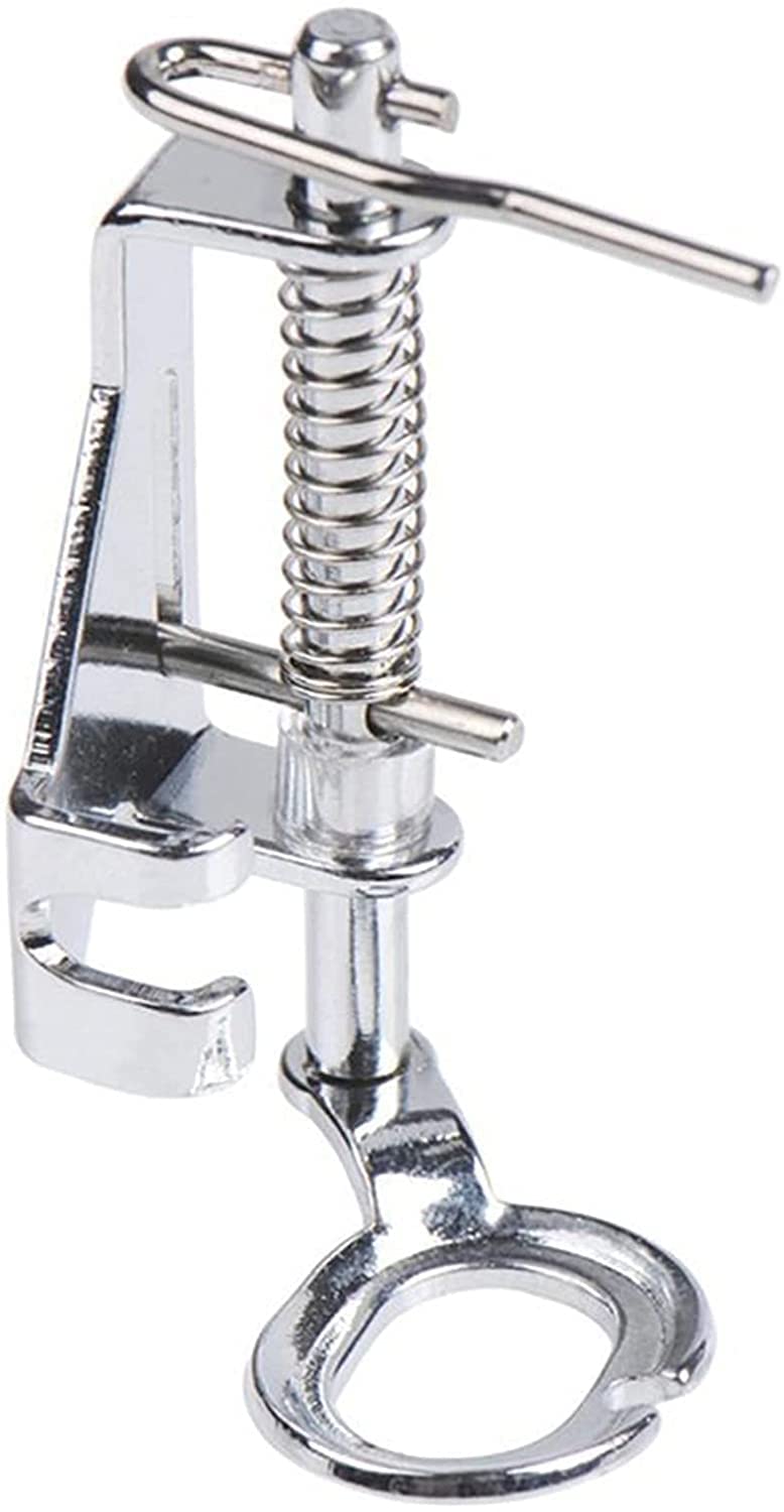 YEQIN Large Metal Darning/Free Motion Sewing Machine Presser Foot #4021L- Fits All Low Shank Singer, Brother, Babylock, Euro-Pro, Kenmore, Janome, Juki, White, New Home, Simplicity, Elna and More!