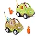 Cartoon R/C Dinosaur Safari Car Radio Control Toy with Music and Lights for Baby Toddlers Kids Children