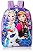 Disney Little Girls Frozen Backpack with Lunch, Purple, One Size