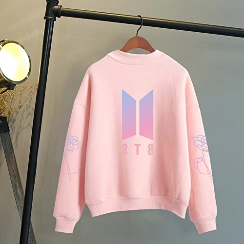 Fancyku Kpop Bts Bangtan Boys Unisex Sweatshirt Round High Neck
