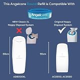 Angelcare Round Refill 6 Pack for Original Nappy Disposal System view 5