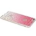 iPhone 6 Case, iPhone 6s Case,JAHOLAN TPU Silicone Gel Soft Clear Case Cover for Iphone 6 6S - Pink White Tribal Henna
