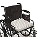 Egg Crate Foam Wheelchair Cushion, Plaid Cover - 4 Inch Thick - Helps Distribute Weight, Medical Grade Comfort, Reduce and Prevent Pressure Sores - By Hermell Products