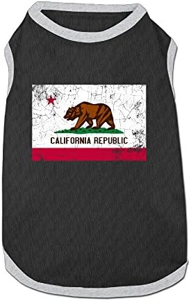 California Republic Cute Doggie Shirt Dog Clothing For Pet