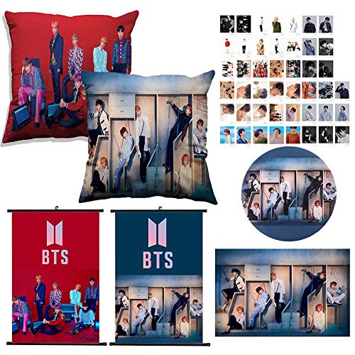 Quero Jom91 Bts Bts Poster Roll Poster Kpop Photocards Pillow Cover Badge 51 Pieces Gift For Army Buy Online In Saint Vincent And The Grenadines At Saintvincent Desertcart Com Productid 95212589