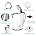 Electric Kettle Cool Touch Double Wall, Stainless Steel Interior with Auto Shut Off, 2 Liter - Stariver Limited Time Deal