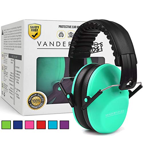 Vanderfields Earmuffs for Kids Hearing Protection Muffs For Children