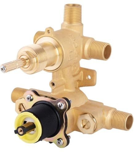 Pfister 016-TB1 Tisbury Diverter Valve Trim – Polished Nickel, Two-Way Diverter For Shower Systems