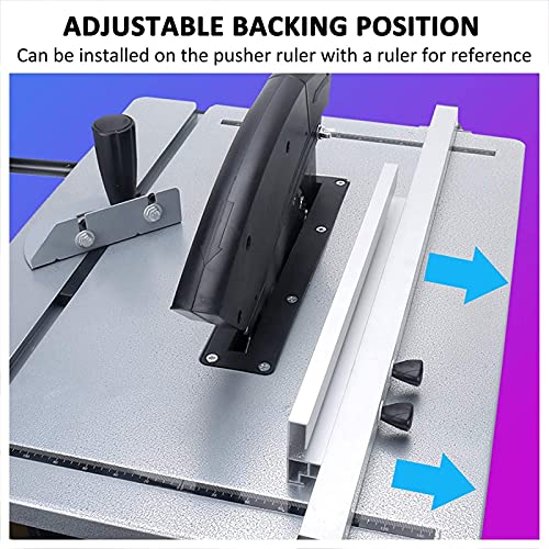Tragbare Tischkreissäge , Einziehbare Tischsäge, professionelle holzbearbeitende Bankkreissäge, 1800 Watt… – Bild 7