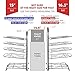 Heavy Duty Kitchen Pot Rack Organizer For Cabinet - Height Adjustable 5-Tier Cast Iron Skillet Cookware Rack - Stainless Steel Pots And Pan Storage Rack Organizer For Cabinet Countertop - 16.5