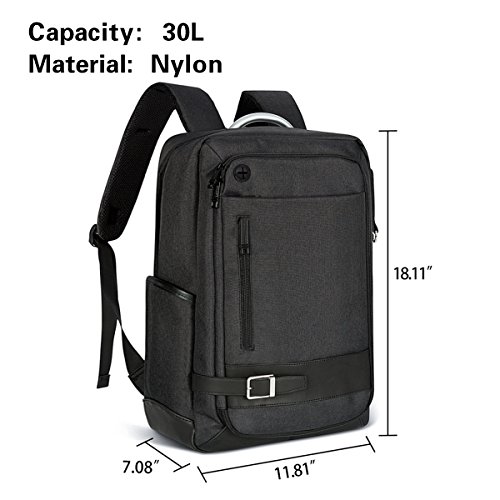 image for LUKATU Business Laptop Backpack Water Resistant Slim Computer Backpack