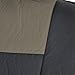 BDK OS-409-BG-A_am Black & Beige Synthetic Leather Seat Covers for Car SUV Van - Affordable PU Vinyle Replacement Covers