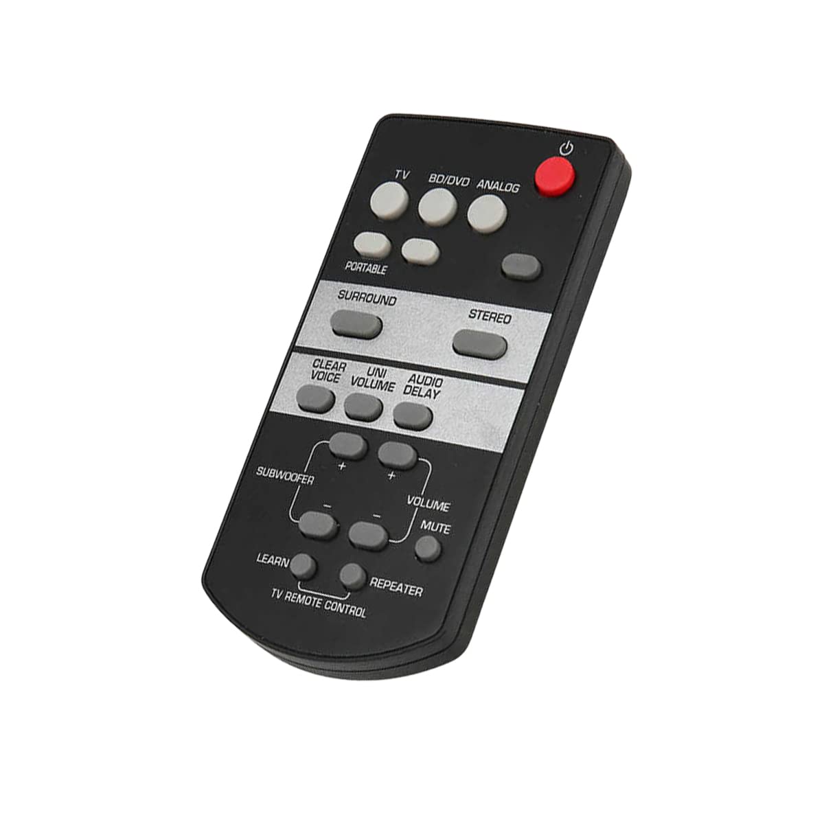 Photo 1 of GHUST FSR64 ZG80730 Replacement Remote Control for Yamaha ATS-1520 ATS-1520BL YAS-152 YAS-152BL FSR73 ZP80760 ATS-1050 SRT-700 YAS-105 FSR68 ZJ7880 YAS-93 Sound Bar