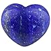 Rockcloud Healing Crystal Lapis Lazuli Heart Love Carved Palm Worry Stone Chakra Reiki Balancing