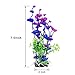 Mudder Artificial Aquatic Plants Aquarium Plants Plastic Fish Tank Decorations 7.5 Inch, 2 Pieces